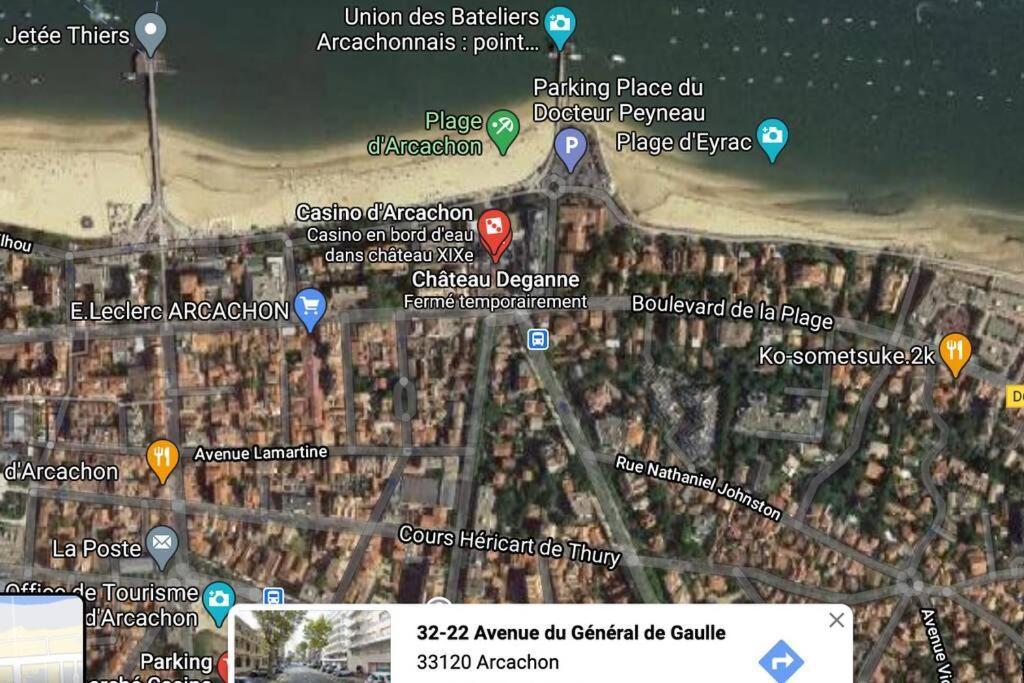 T2 Full Centre At 7 Min From The Beach Arcachón Exterior foto